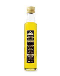 bottle of smoked olive oil